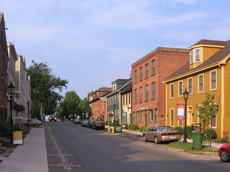Streetscape on Water Street.