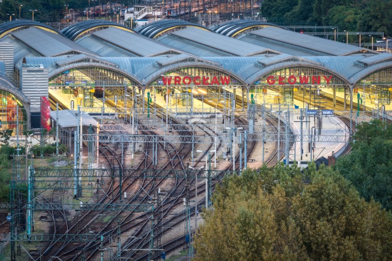Wrocław Glowny station