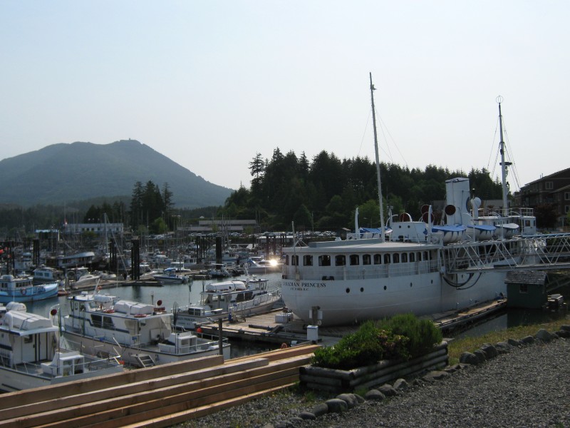 Ucluelet harbour