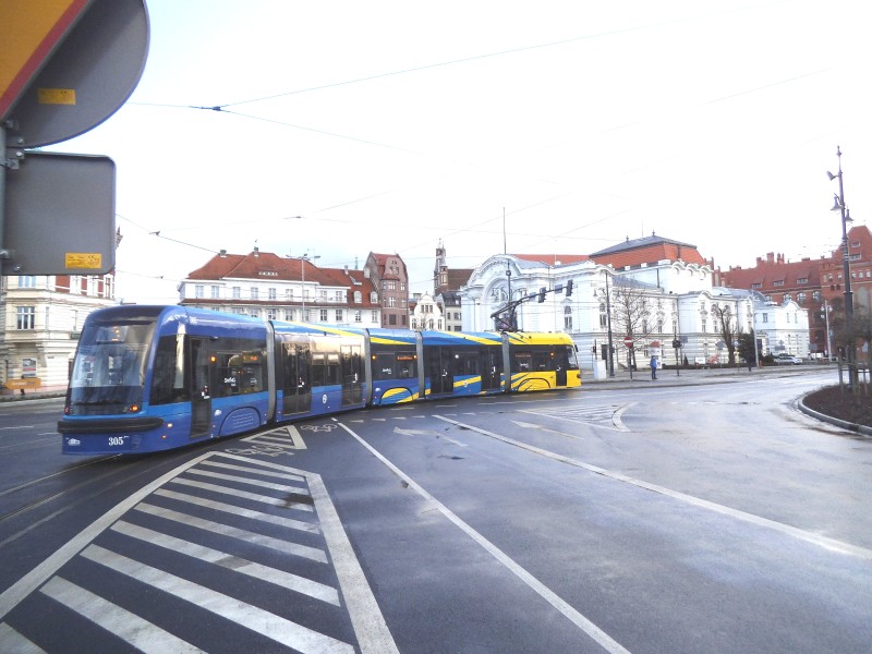 Tram in Toruń