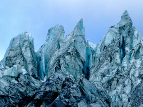 Fox Glacier, close-up