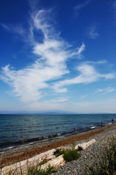View from Qualicum Beach